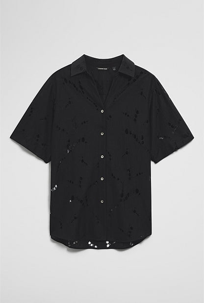 Lace Longline Shirt