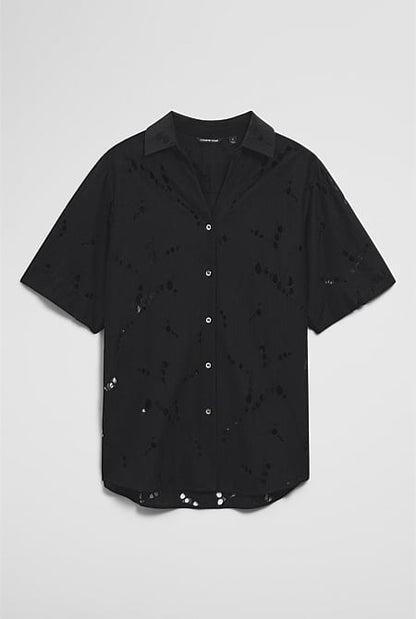 Lace Longline Shirt