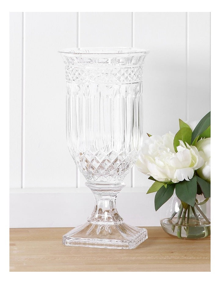 Alcot Glass Vessel Large 32cm in Clear