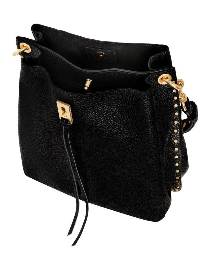 Darren Shoulder Bag in Black