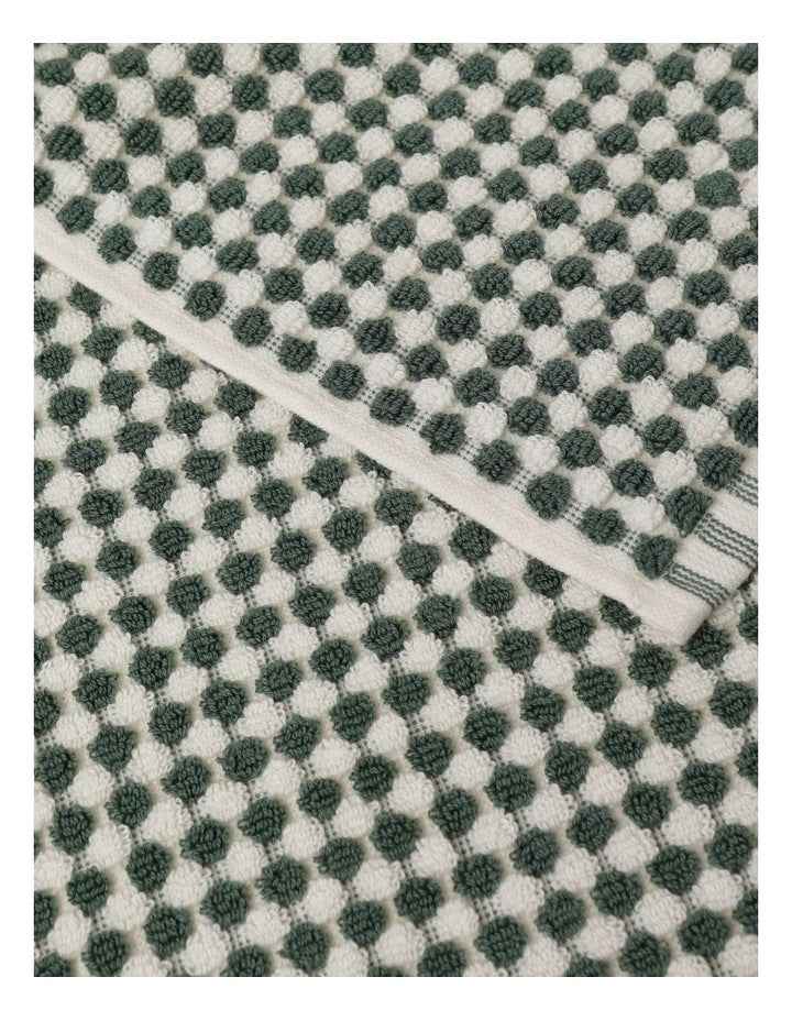 Bamboo Textured Towel Range in Shrub