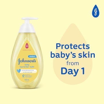Johnson's Top-To-Toe Baby Bath 500mL