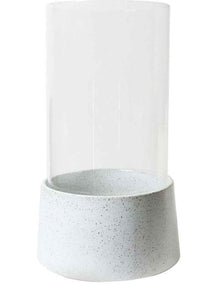 Portsea Chimney Small 21cm in White Speckle