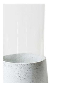 Portsea Chimney Small 21cm in White Speckle