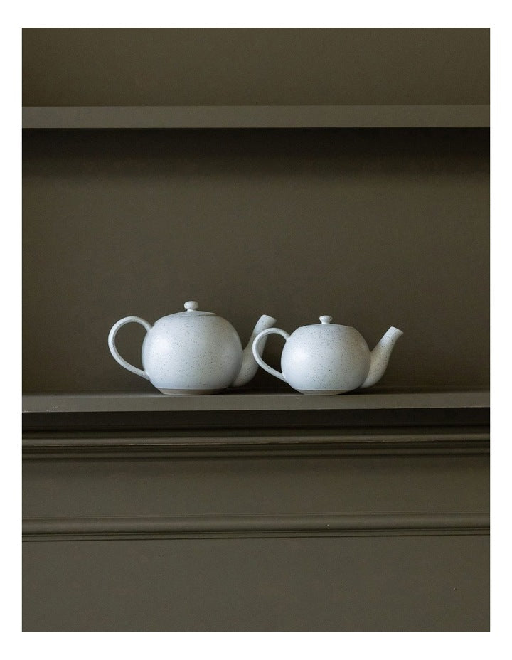 Natural Home Cup and Saucer Set in White
