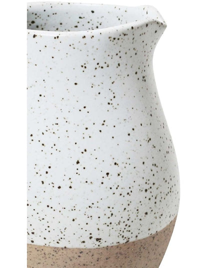 Natural Home Mini Creamer Jug in White Speckle