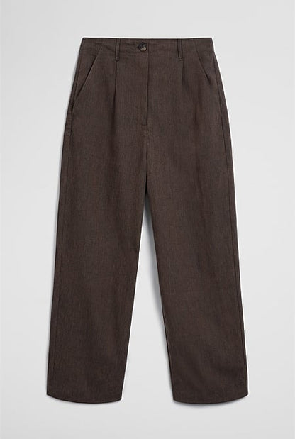 Tapered Linen Pant