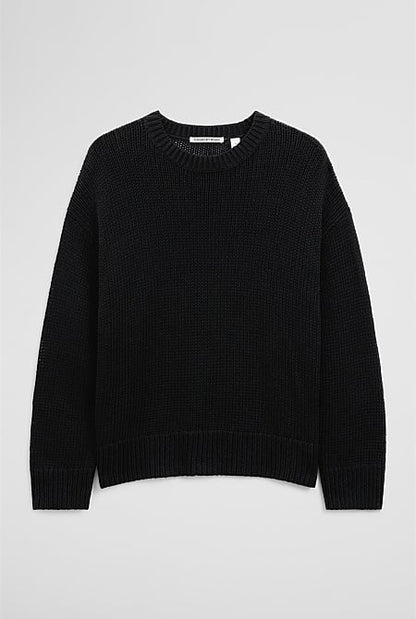 Organically Grown Cotton Tape Yarn Sweater