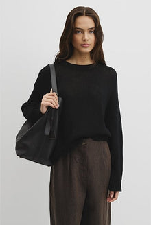 Organically Grown Cotton Tape Yarn Sweater