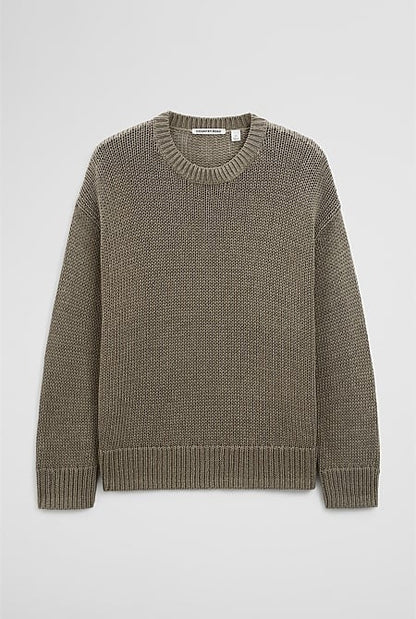 Organically Grown Cotton Tape Yarn Sweater