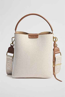 Spliced Bucket Bag
