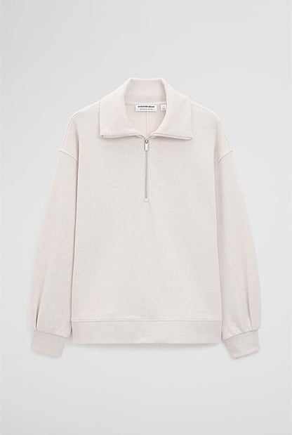 Australian Cotton Funnel Neck Sweat