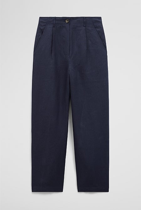 Tapered Linen Pant