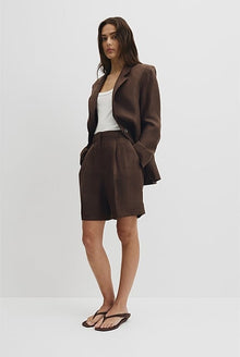 Longline Linen Short