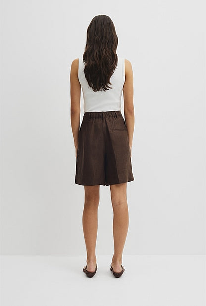 Longline Linen Short