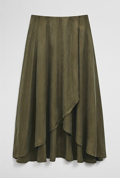Asymmetrical Hem Skirt