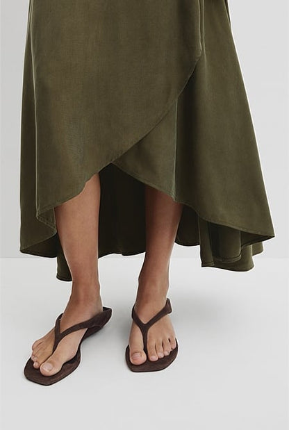 Asymmetrical Hem Skirt