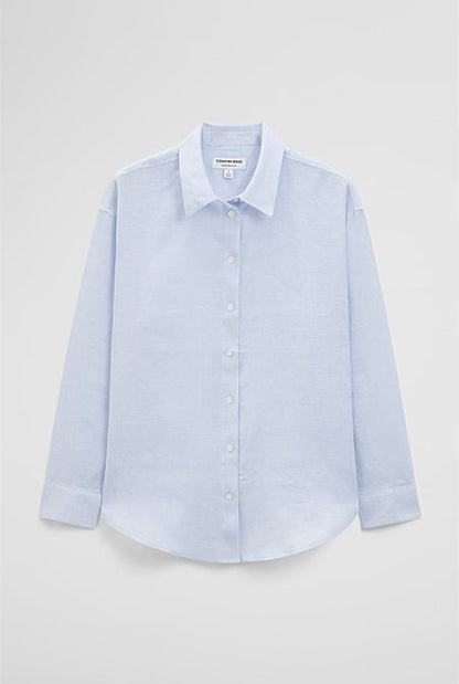 Oversized Linen Shirt