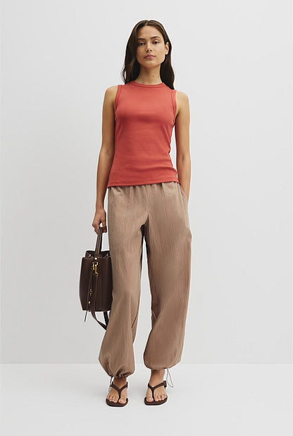 Australian Cotton High Neck Tank