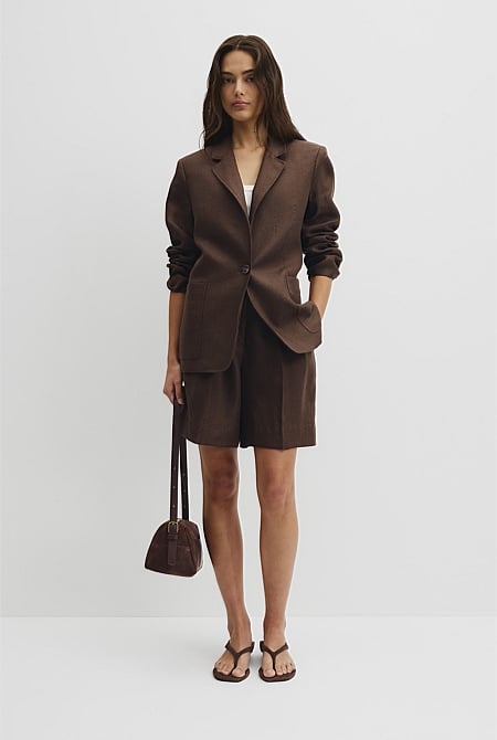 Linen Relaxed Blazer