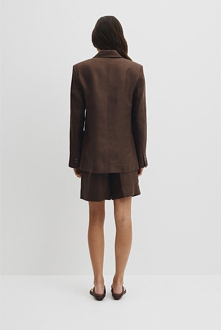 Linen Relaxed Blazer