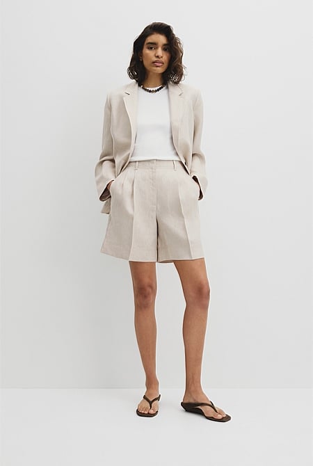 Longline Linen Short