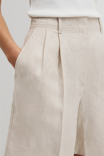 Longline Linen Short