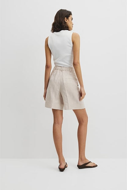 Longline Linen Short