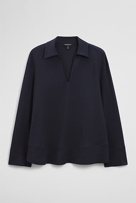Crepe Rugby Shirt