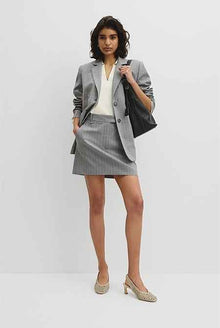 Pinstripe Mini Skirt