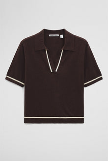 Cashmere Blend Short Sleeve Knit