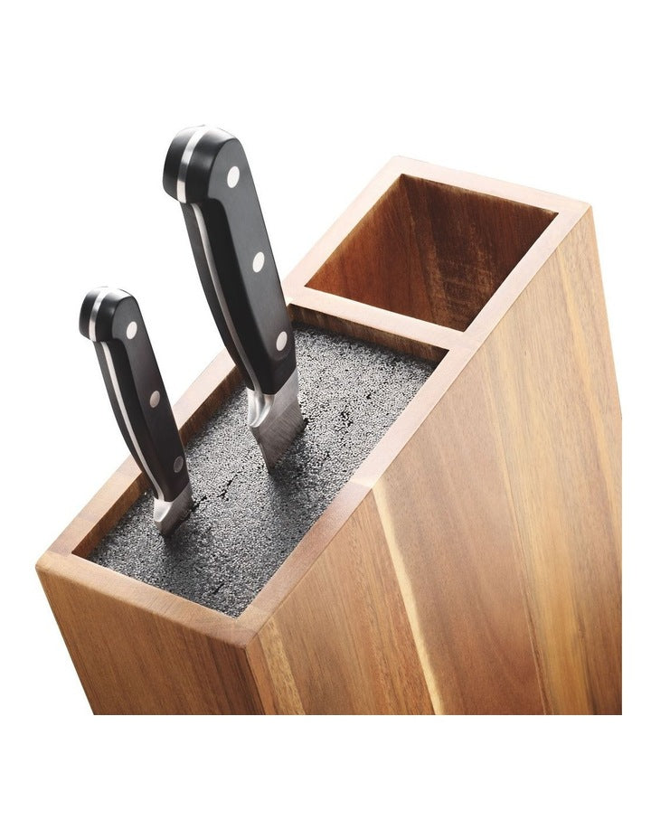 Universal Acacia Knife Block Rectangle