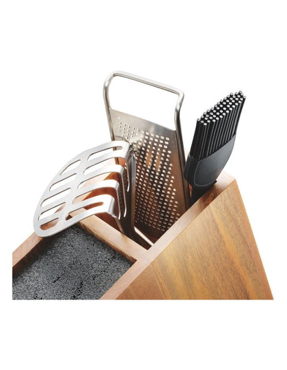 Universal Acacia Knife Block Rectangle