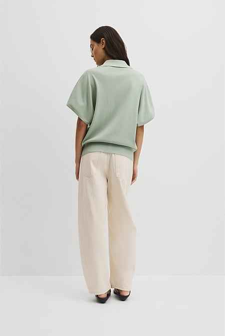 Compact Knit Polo