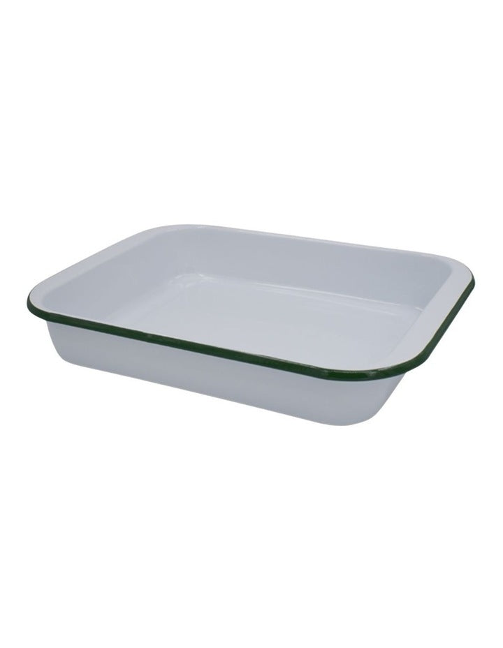 Enamel Rectangle Roaster 32cm