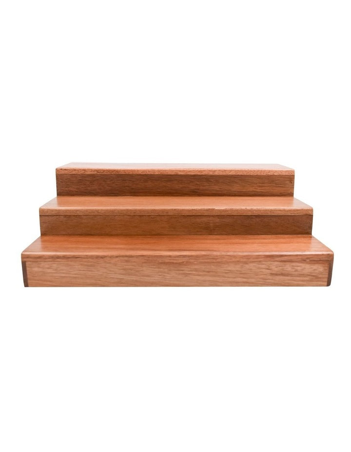 Pantry Tiered Seasoning Rack Acacia