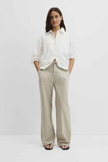 Refined High Rise Wide Leg Jean