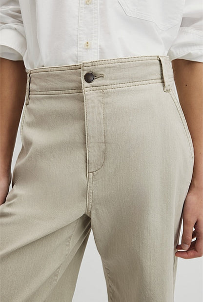 Refined High Rise Wide Leg Jean