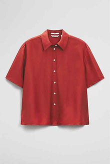 Short Sleeve Silk Shirt