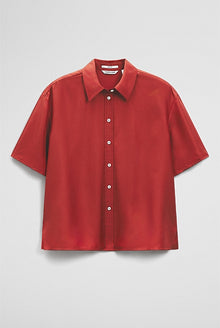 Short Sleeve Silk Shirt