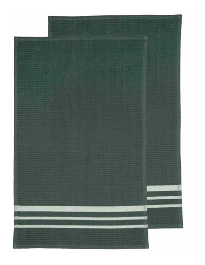 Terry Kitchen Towel 2 Pack in Green