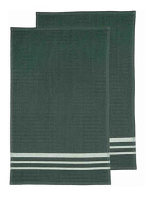 Terry Kitchen Towel 2 Pack in Green