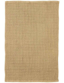 Chunky Waffle Kitchen Towel 2 Pack in Taupe