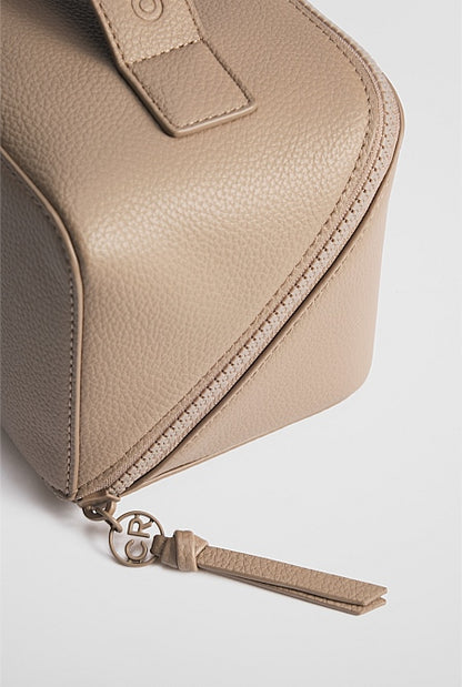 Branded Detail Medium Convertible Cosmetic Case