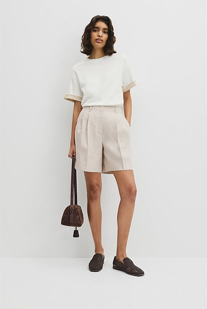 Cuff Sleeve T-Shirt