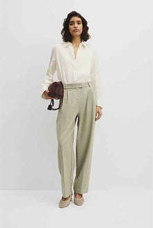 Wool Blend Tailored Pant