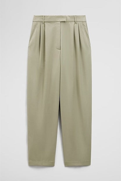 Wool Blend Tailored Pant