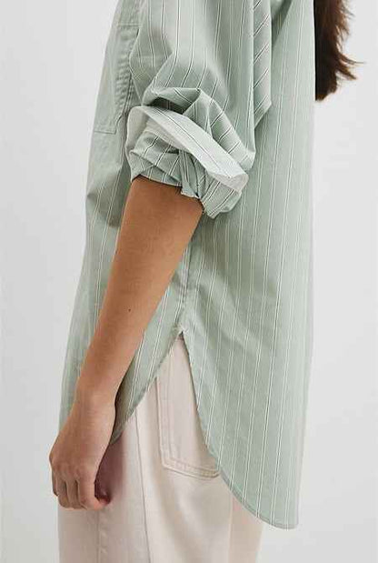 Stripe Poplin Shirt