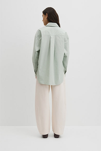 Stripe Poplin Shirt