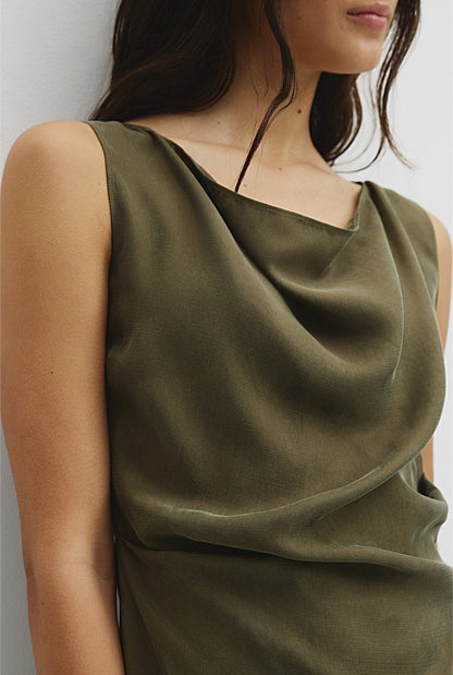 Asymmetrical Hem Blouse